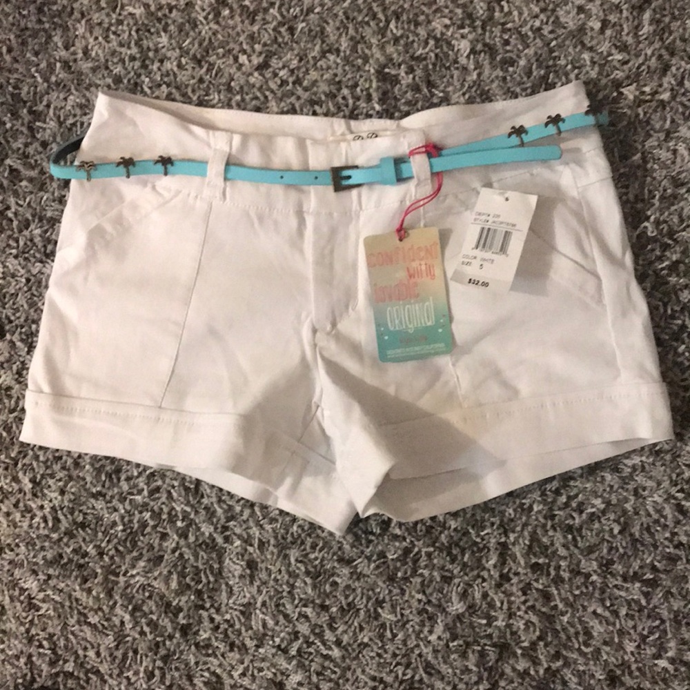 [BeBop] White Shorts